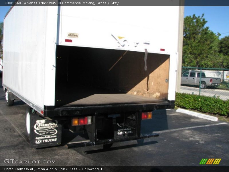 White / Gray 2006 GMC W Series Truck W4500 Commercial Moving
