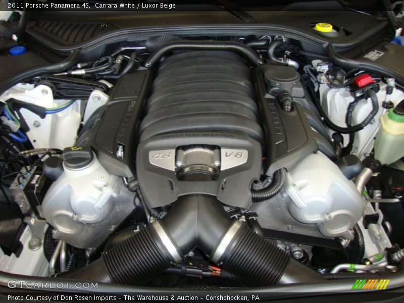  2011 Panamera 4S Engine - 4.8 Liter DFI DOHC 32-Valve VarioCam Plus V8