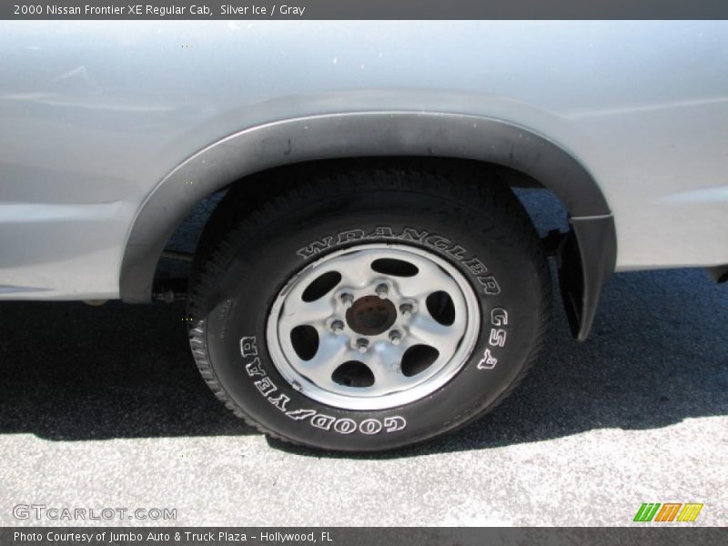 Silver Ice / Gray 2000 Nissan Frontier XE Regular Cab