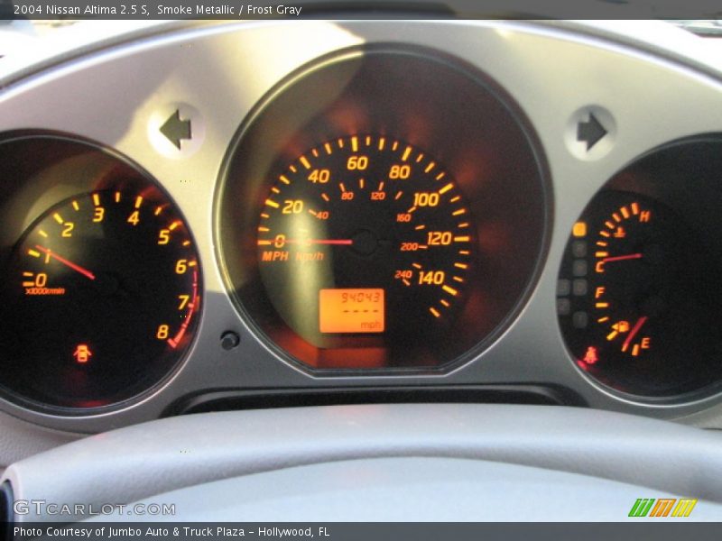 Smoke Metallic / Frost Gray 2004 Nissan Altima 2.5 S