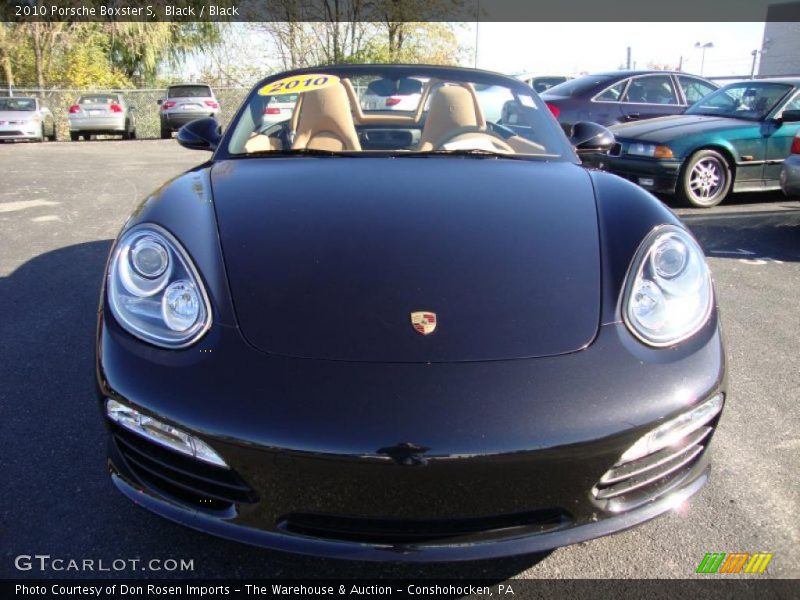 Black / Black 2010 Porsche Boxster S
