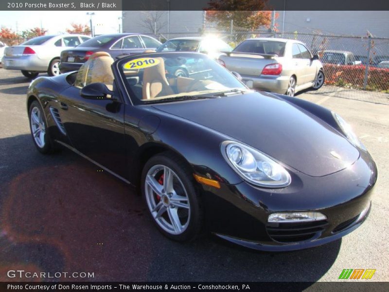 Black / Black 2010 Porsche Boxster S