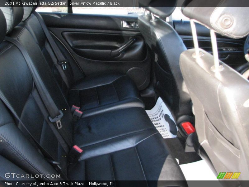 Silver Arrow Metallic / Black 2001 Volkswagen Jetta GLS Sedan