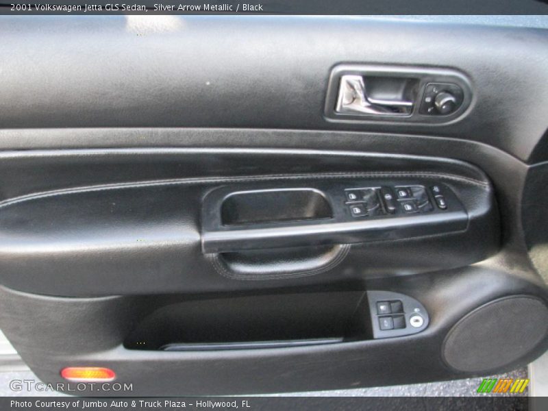 Silver Arrow Metallic / Black 2001 Volkswagen Jetta GLS Sedan