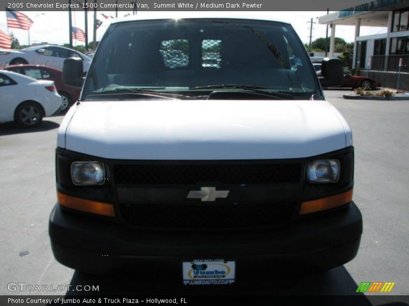 Summit White / Medium Dark Pewter 2005 Chevrolet Express 1500 Commercial Van