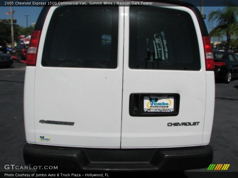 Summit White / Medium Dark Pewter 2005 Chevrolet Express 1500 Commercial Van