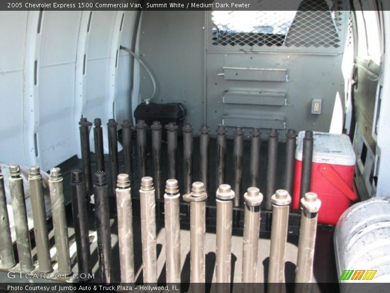 Summit White / Medium Dark Pewter 2005 Chevrolet Express 1500 Commercial Van