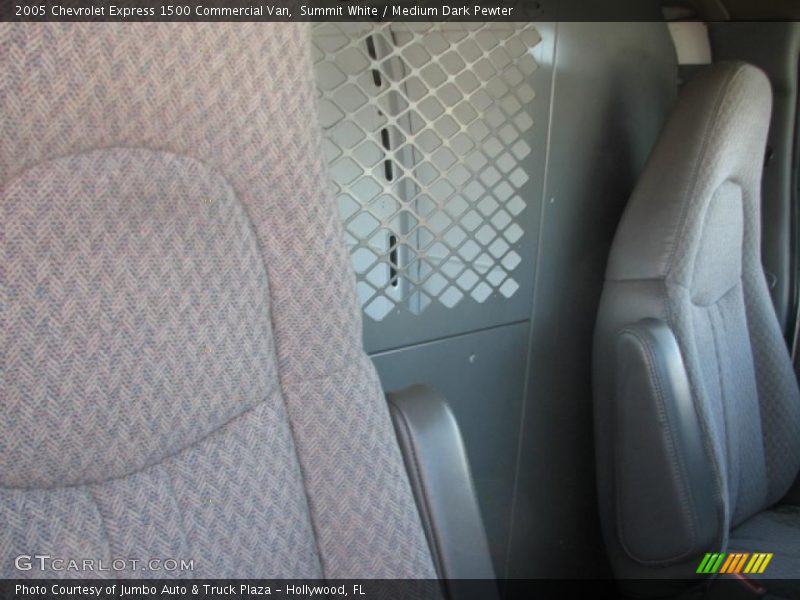 Summit White / Medium Dark Pewter 2005 Chevrolet Express 1500 Commercial Van