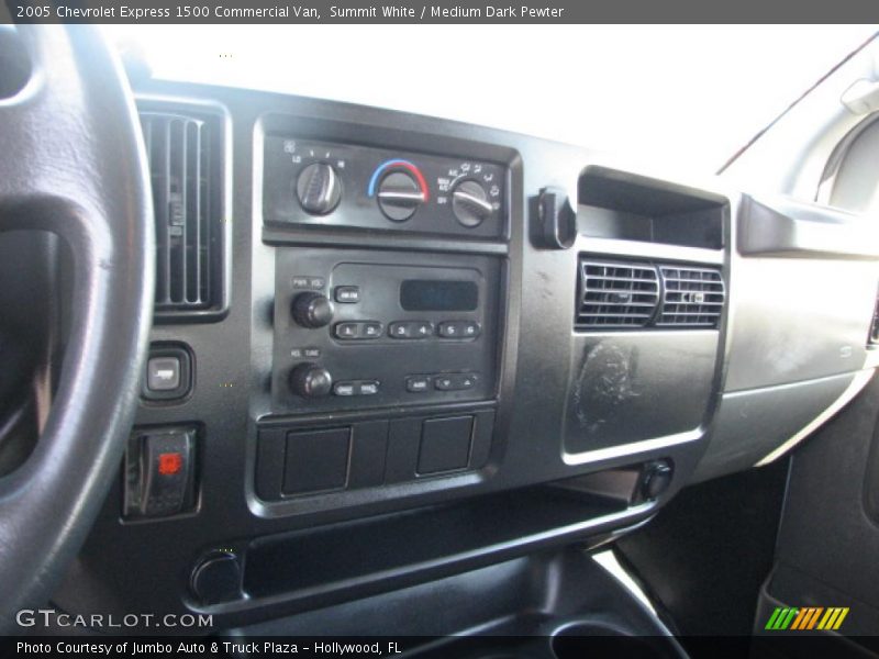 Summit White / Medium Dark Pewter 2005 Chevrolet Express 1500 Commercial Van