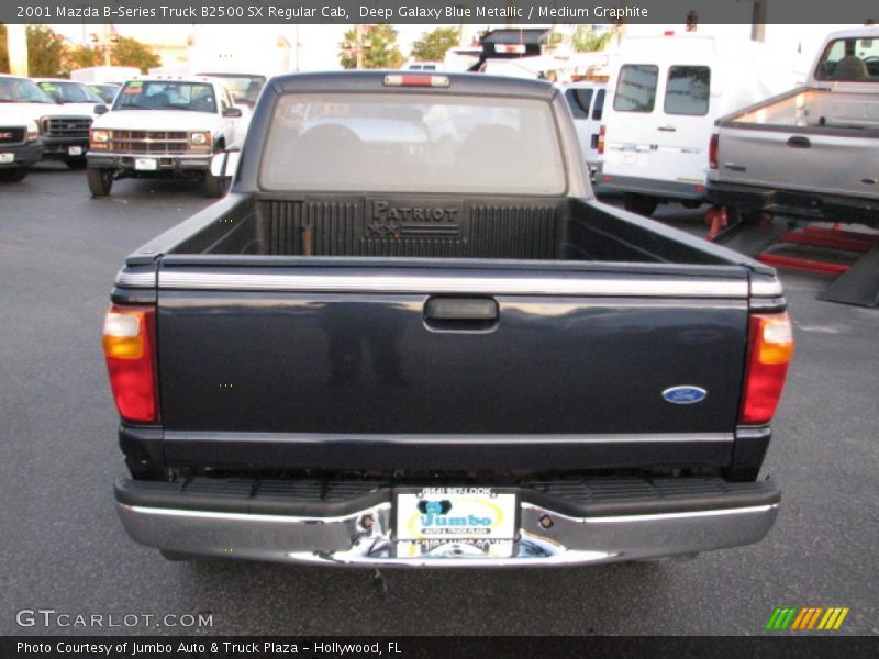 Deep Galaxy Blue Metallic / Medium Graphite 2001 Mazda B-Series Truck B2500 SX Regular Cab