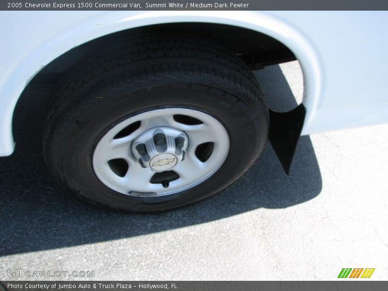 Summit White / Medium Dark Pewter 2005 Chevrolet Express 1500 Commercial Van