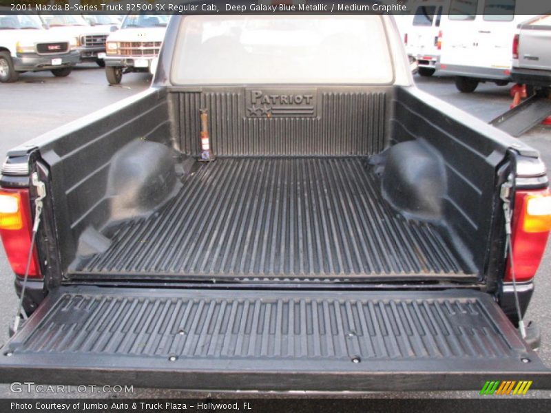 Deep Galaxy Blue Metallic / Medium Graphite 2001 Mazda B-Series Truck B2500 SX Regular Cab