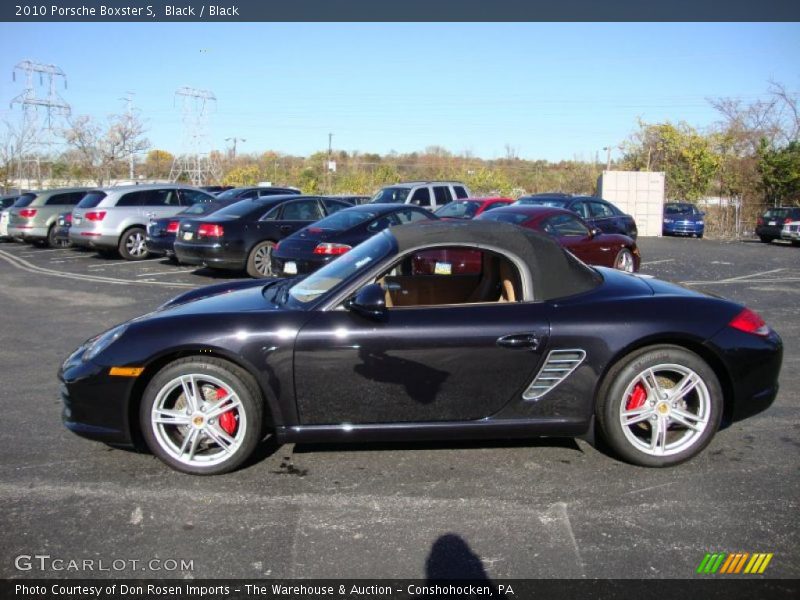 Black / Black 2010 Porsche Boxster S