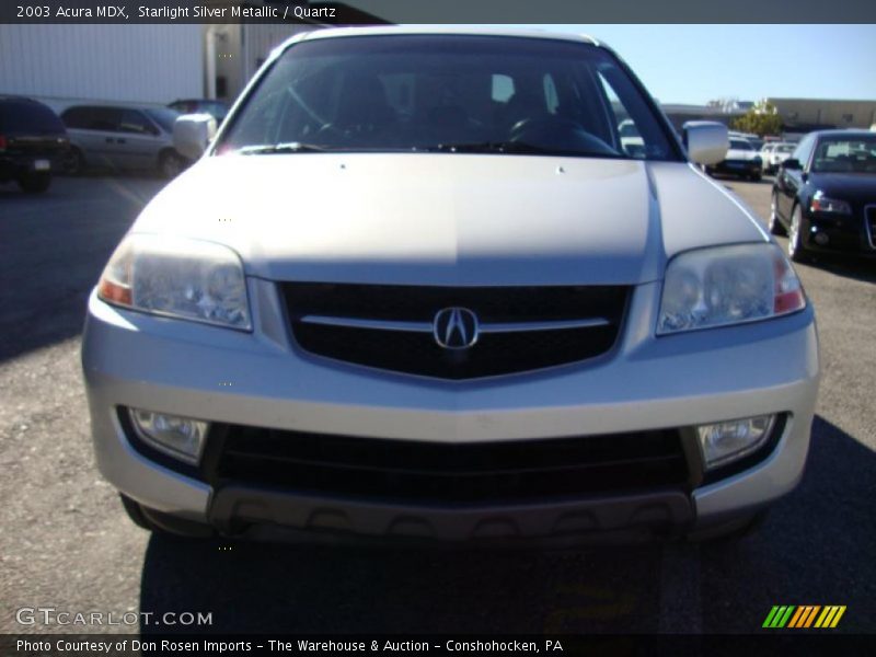 Starlight Silver Metallic / Quartz 2003 Acura MDX