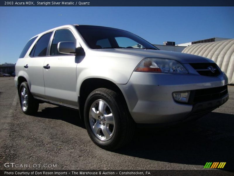 Starlight Silver Metallic / Quartz 2003 Acura MDX