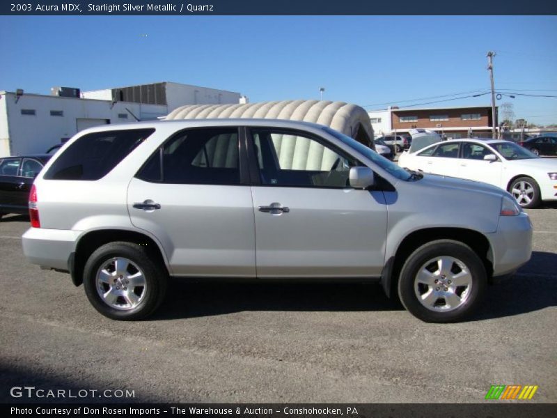 Starlight Silver Metallic / Quartz 2003 Acura MDX