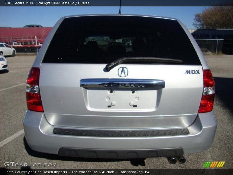 Starlight Silver Metallic / Quartz 2003 Acura MDX