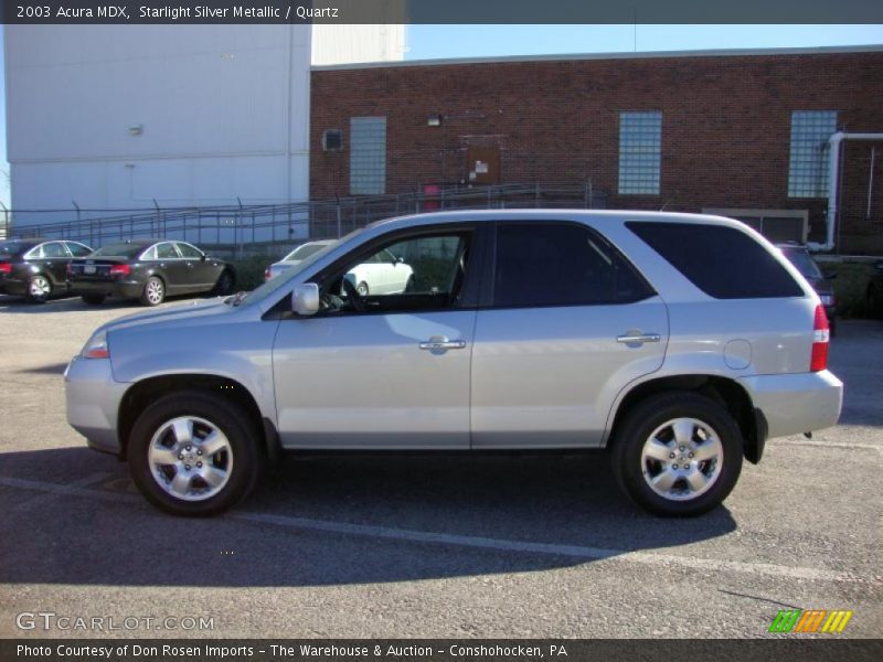 Starlight Silver Metallic / Quartz 2003 Acura MDX