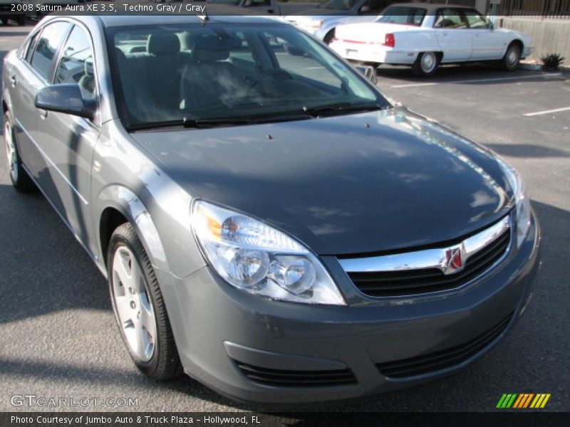 Techno Gray / Gray 2008 Saturn Aura XE 3.5