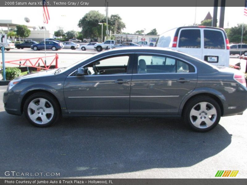 Techno Gray / Gray 2008 Saturn Aura XE 3.5