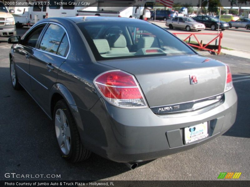Techno Gray / Gray 2008 Saturn Aura XE 3.5