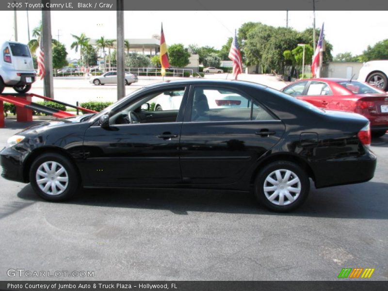 Black / Gray 2005 Toyota Camry LE