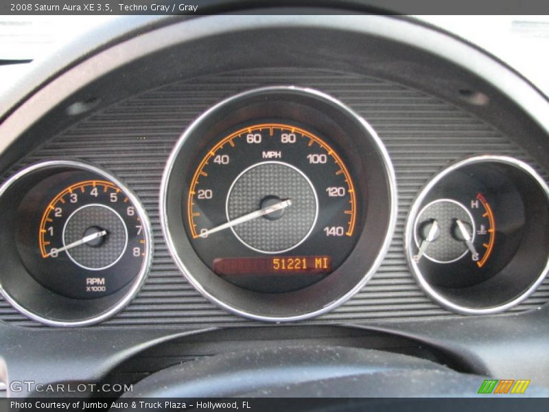 Techno Gray / Gray 2008 Saturn Aura XE 3.5