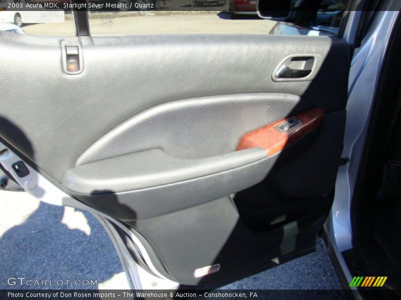 Starlight Silver Metallic / Quartz 2003 Acura MDX