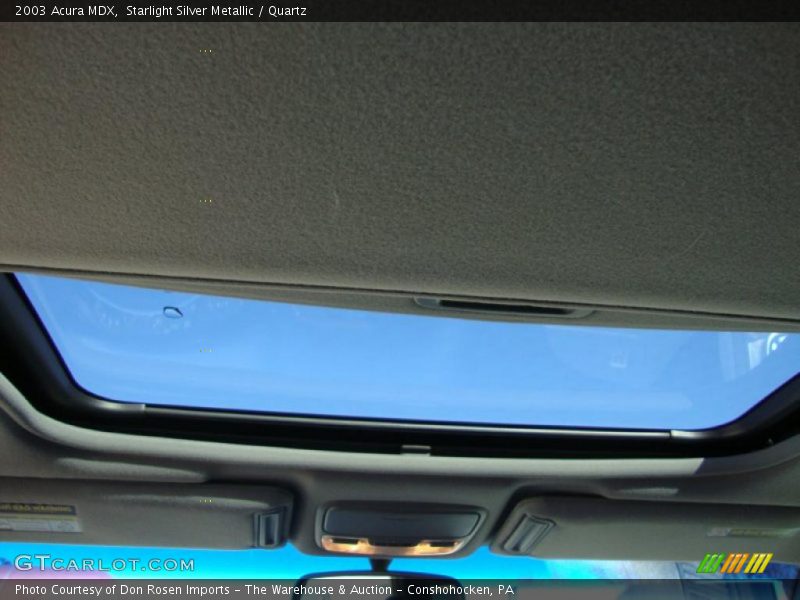 Starlight Silver Metallic / Quartz 2003 Acura MDX