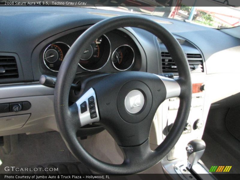 Techno Gray / Gray 2008 Saturn Aura XE 3.5