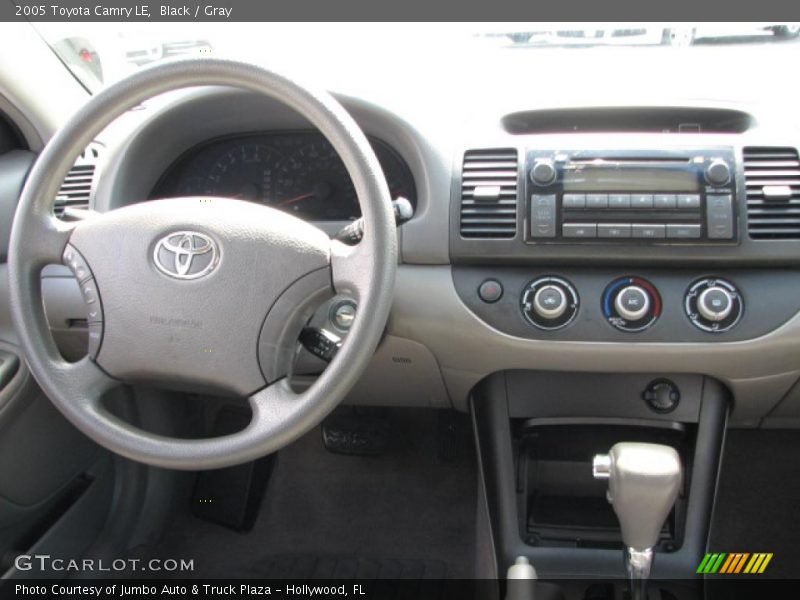 Black / Gray 2005 Toyota Camry LE