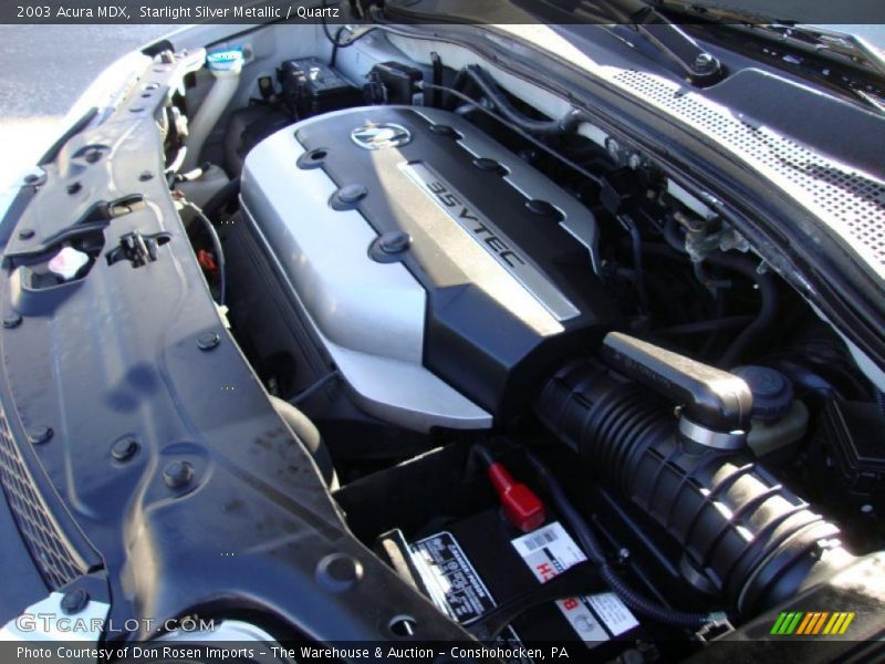  2003 MDX  Engine - 3.5 Liter SOHC 24-Valve V6