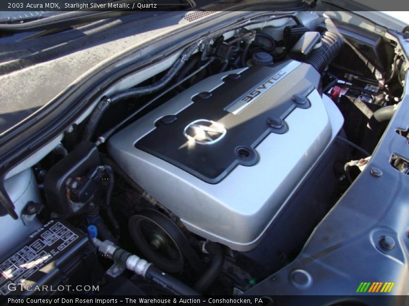  2003 MDX  Engine - 3.5 Liter SOHC 24-Valve V6