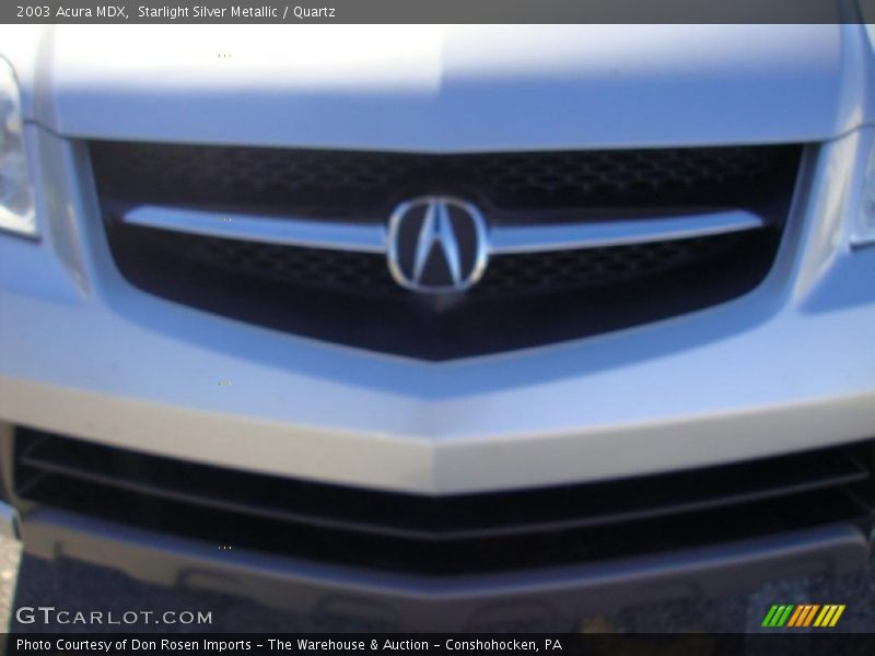 Starlight Silver Metallic / Quartz 2003 Acura MDX