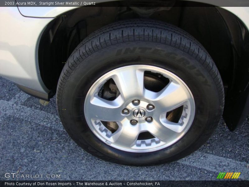 Starlight Silver Metallic / Quartz 2003 Acura MDX