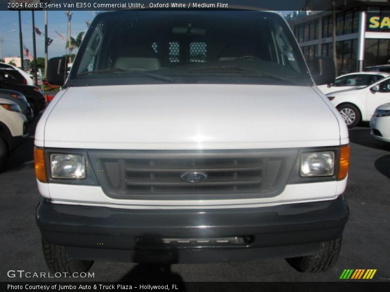Oxford White / Medium Flint 2004 Ford E Series Van E350 Commercial Utility