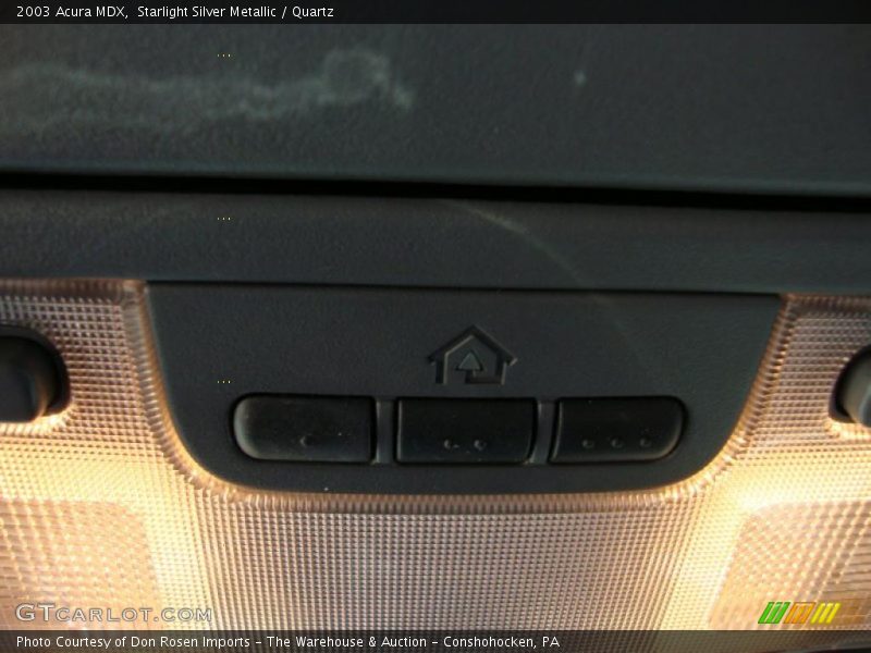 Starlight Silver Metallic / Quartz 2003 Acura MDX