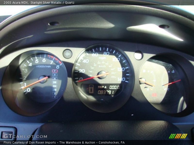 Starlight Silver Metallic / Quartz 2003 Acura MDX
