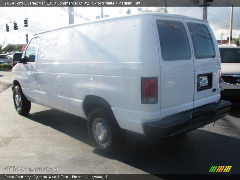 Oxford White / Medium Flint 2004 Ford E Series Van E350 Commercial Utility