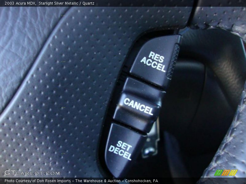 Controls of 2003 MDX 