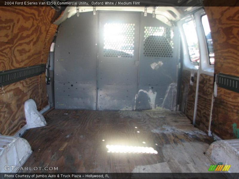 Oxford White / Medium Flint 2004 Ford E Series Van E350 Commercial Utility