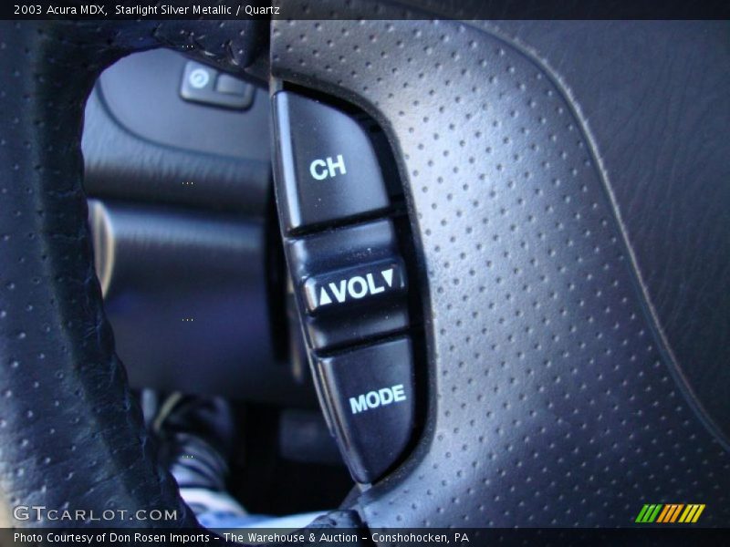 Controls of 2003 MDX 