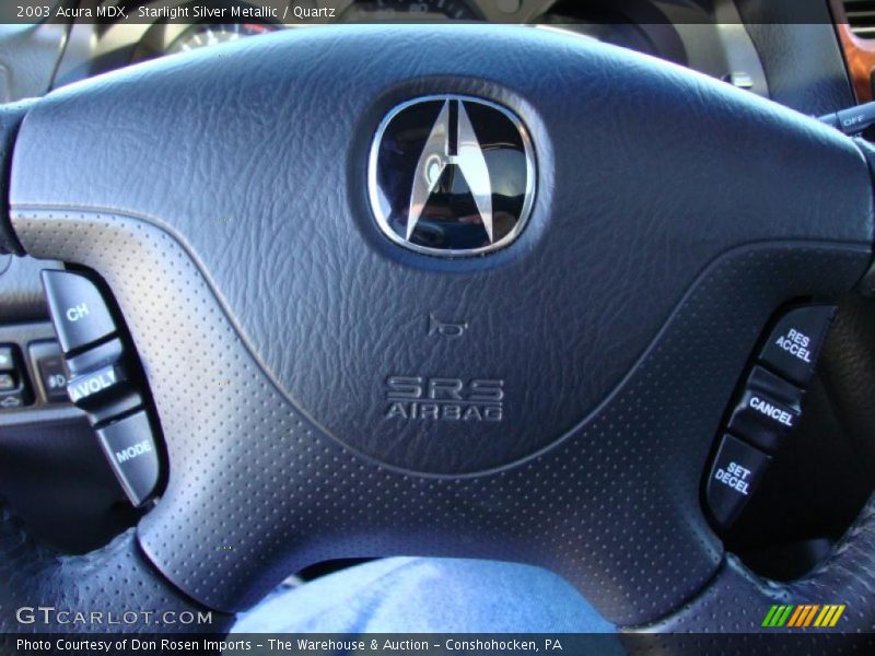 Starlight Silver Metallic / Quartz 2003 Acura MDX