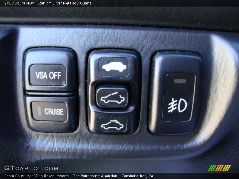 Controls of 2003 MDX 