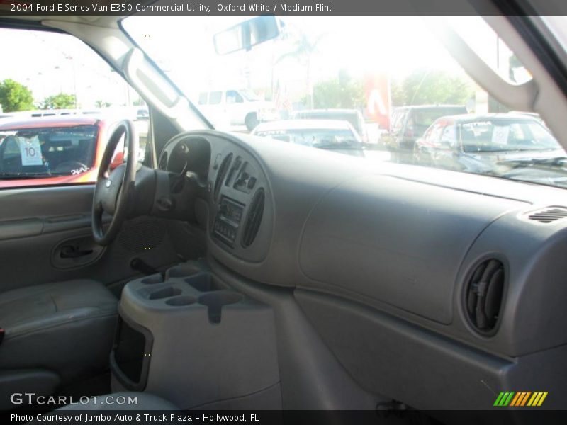 Oxford White / Medium Flint 2004 Ford E Series Van E350 Commercial Utility
