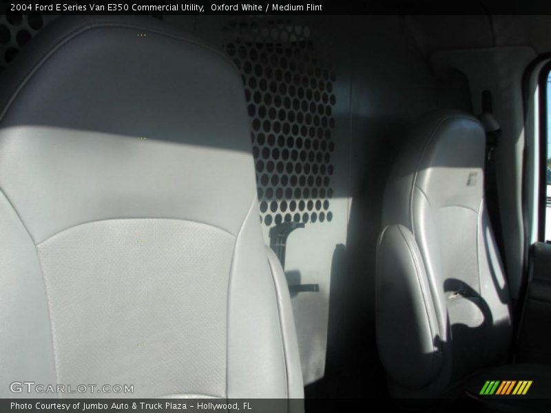 Oxford White / Medium Flint 2004 Ford E Series Van E350 Commercial Utility