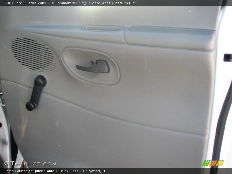 Oxford White / Medium Flint 2004 Ford E Series Van E350 Commercial Utility