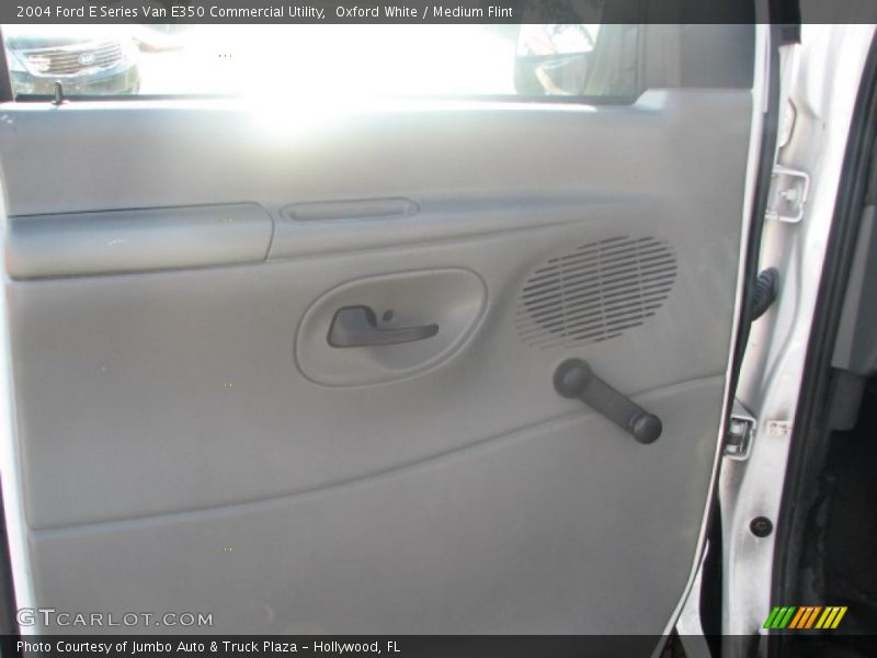 Oxford White / Medium Flint 2004 Ford E Series Van E350 Commercial Utility