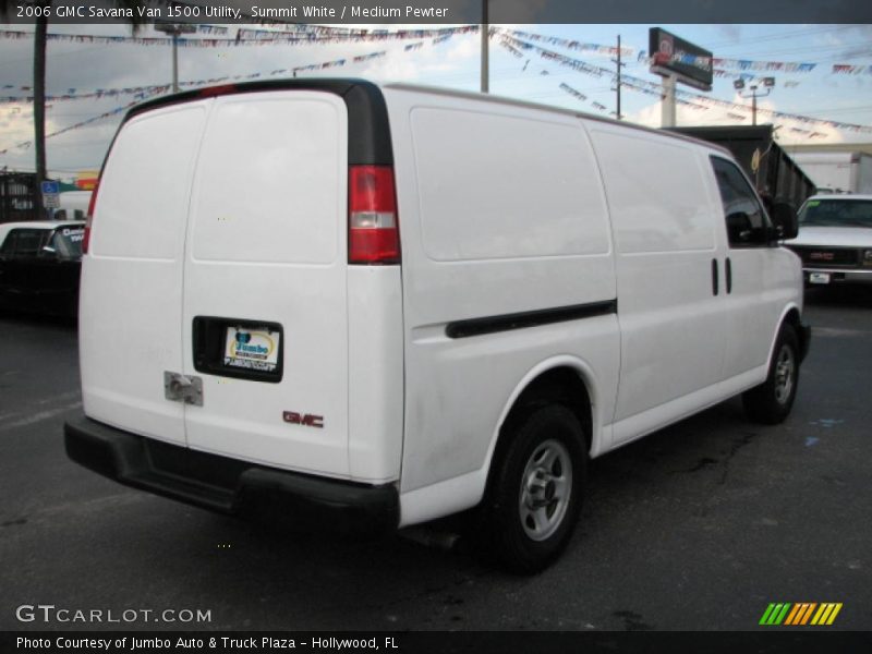 Summit White / Medium Pewter 2006 GMC Savana Van 1500 Utility
