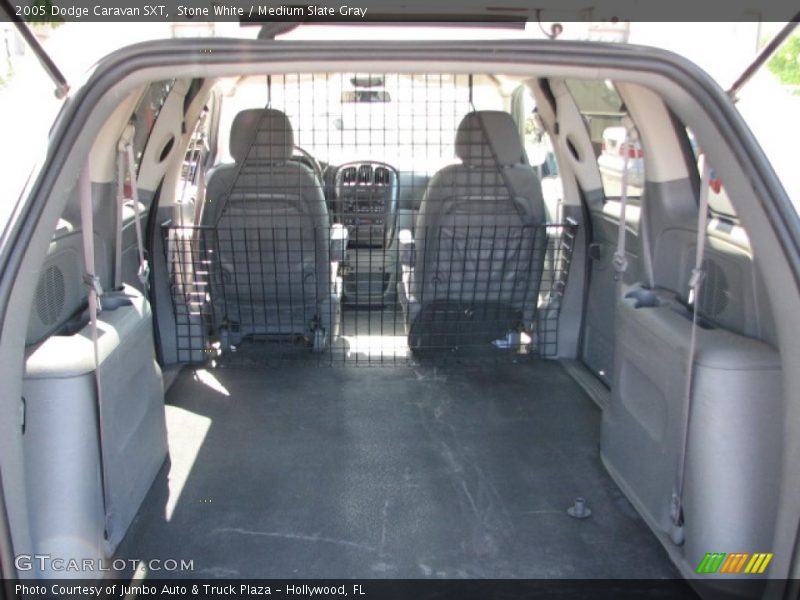 Stone White / Medium Slate Gray 2005 Dodge Caravan SXT